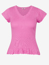 Orsay Rosa Damen Kurzarm-T-Shirt ORSAY