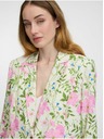 Orsay Cremefarbener Damenblumenjacke ORSAY