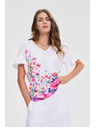 Moodo Damen T-Shirt Moodo mit Aufdruck