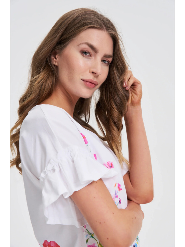 Moodo Damen T-Shirt Moodo mit Aufdruck