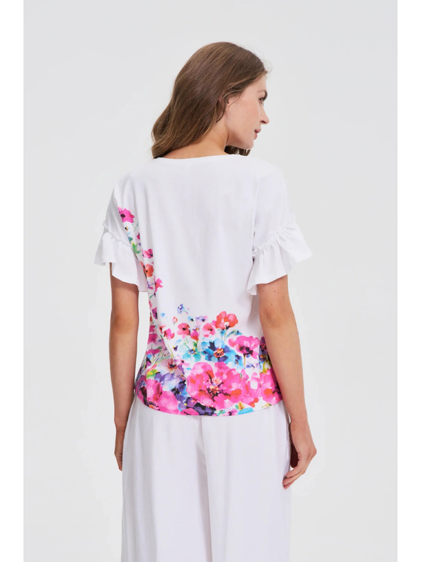 Moodo Damen T-Shirt Moodo mit Aufdruck