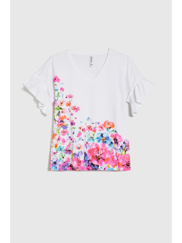 Moodo Damen T-Shirt Moodo mit Aufdruck