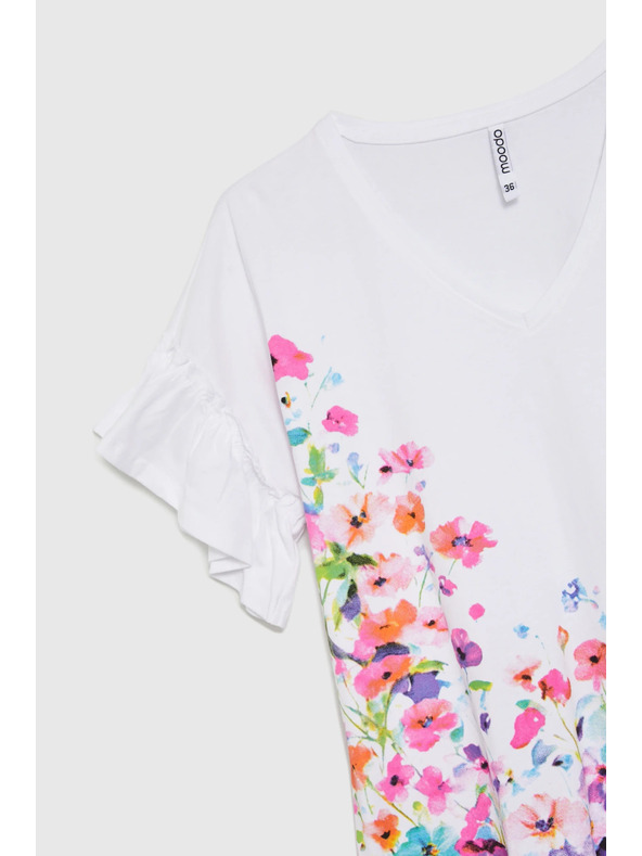 Moodo Damen T-Shirt Moodo mit Aufdruck