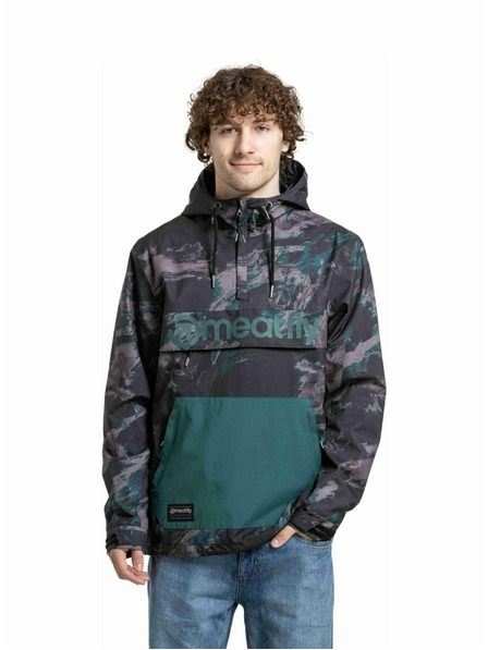 Meatfly Meatfly Herren Street Jacke Garen Mossy Botanical | Grau |