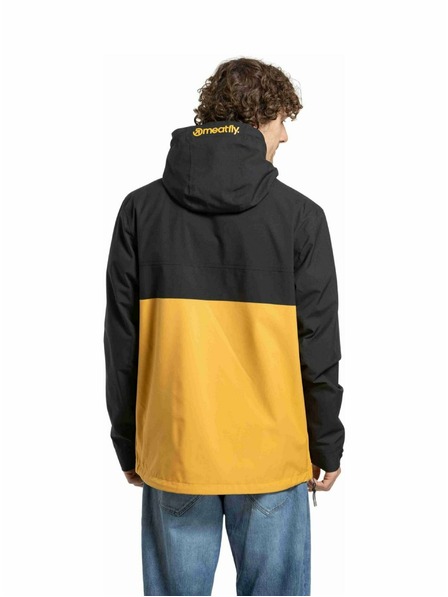 Meatfly Meatfly Herren Street Jacke Garen Black / Camel |