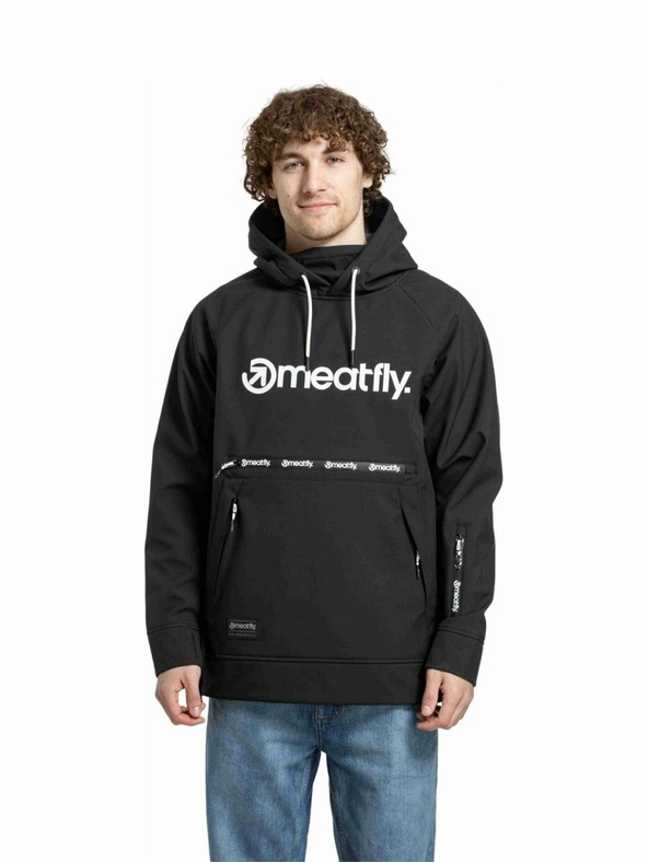 Meatfly Meatfly Herren Softshell Jacke Jax Black / White |