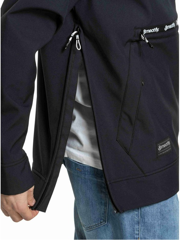 Meatfly Meatfly Herren Softshell Jacke Jax Black / White |