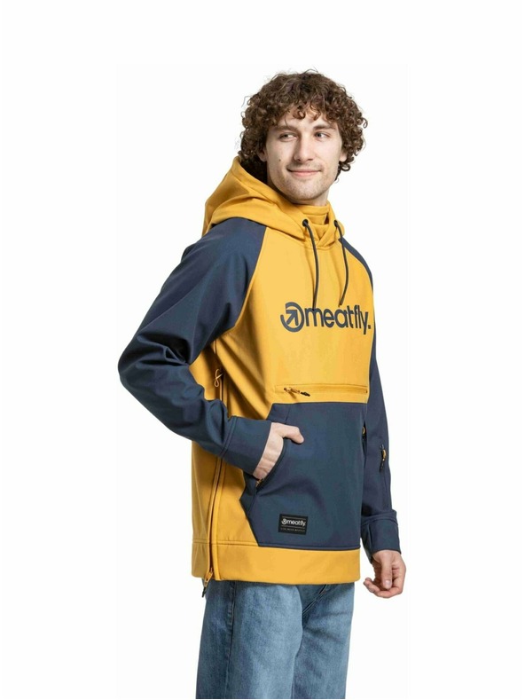 Meatfly Meatfly Herren Softshell Jacke Jax Saphire Blue / Camel |