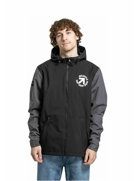 Meatfly Meatfly Herren Street Jacke Finn Black / Grey |