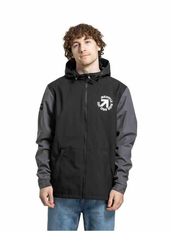 Meatfly Meatfly Herren Street Jacke Finn Black / Grey |