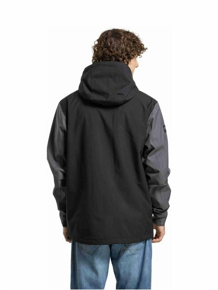 Meatfly Meatfly Herren Street Jacke Finn Black / Grey |