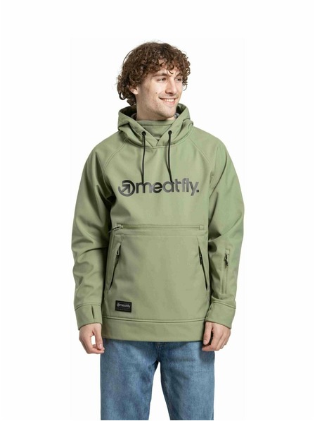 Meatfly Meatfly Herren Softshell Jacke Jax Olive / Black |