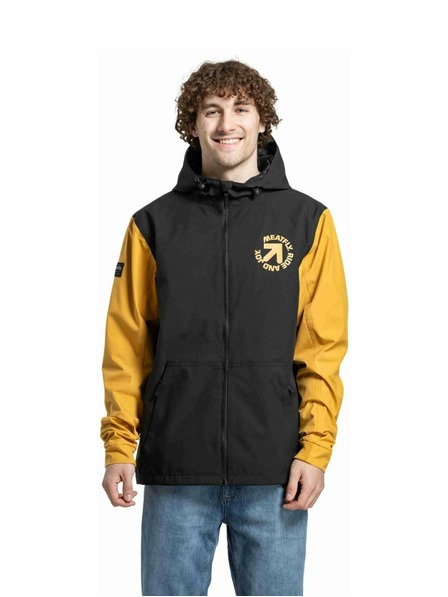 Meatfly Meatfly Herren Street Jacke Finn Black / Camel |