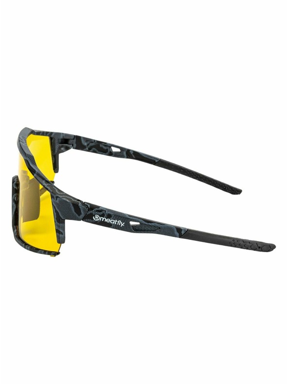 Meatfly Meatfly Polarisierte Sonnenbrille Nate Morph Schwarz