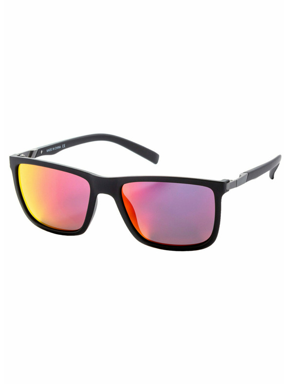 Meatfly Meatfly Polarisierte Sonnenbrille Juno Schwarz Matt Rot