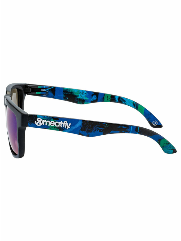 Meatfly Meatfly Sonnenbrille Memphis Substance Camo Blau