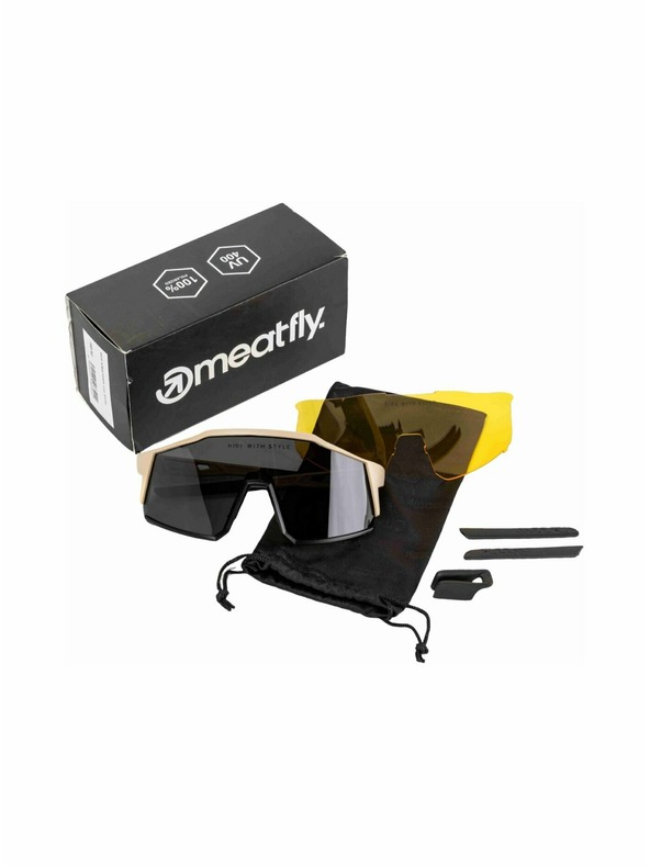 Meatfly Meatfly Polarisierte Sonnenbrille Nate Beige |