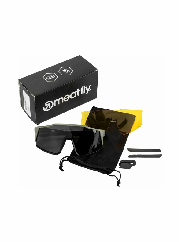 Meatfly Meatfly Polarisierte Sonnenbrille Nate Olive |