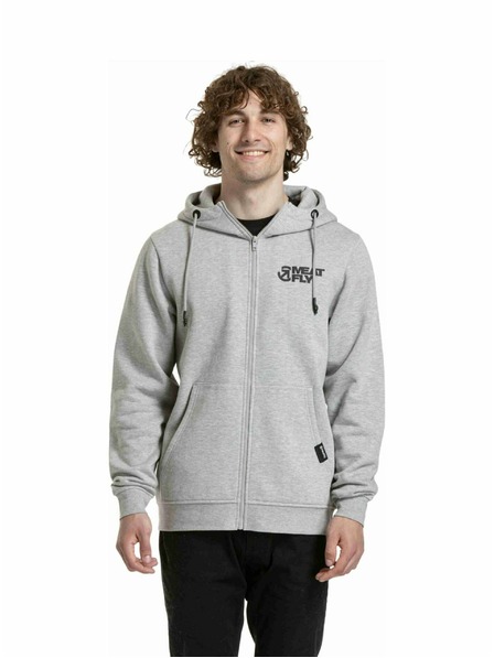 Meatfly Meatfly Herren Sweatjacke Cooper Grey Heather