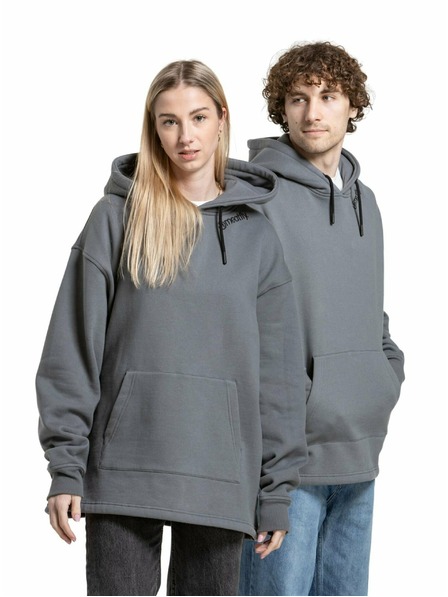 Meatfly Meatfly Unisex Sweatjacke Omani Pewter | Grau