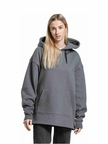 Meatfly Meatfly Unisex Sweatjacke Omani Pewter | Grau