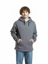 Meatfly Meatfly Unisex Sweatjacke Omani Pewter | Grau