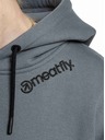 Meatfly Meatfly Unisex Sweatjacke Omani Pewter | Grau