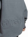 Meatfly Meatfly Unisex Sweatjacke Omani Pewter | Grau