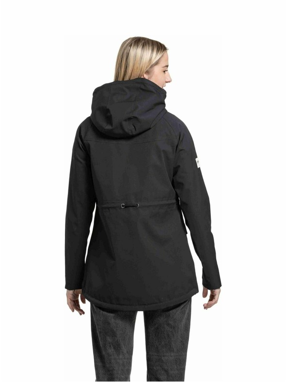 Meatfly Meatfly Damen-Streetjacke Xita Schwarz / Weißes Logo |