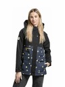 Meatfly Meatfly Damen-Streetjacke Xita Gelbe Punkte |