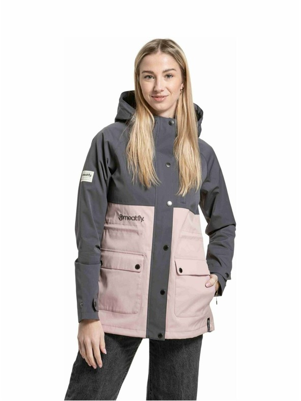 Meatfly Meatfly Damen-Streetjacke Xita Grau / Maue | Grau |