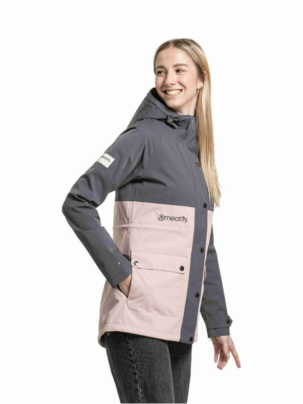 Meatfly Meatfly Damen-Streetjacke Xita Grau / Maue | Grau |
