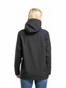 Meatfly Meatfly Damen-Softshell-Jacke Alita Schwarz / Weiß