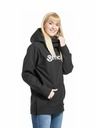 Meatfly Meatfly Damen-Softshell-Jacke Alita Schwarz / Weiß