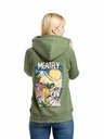 Meatfly Meatfly Damen-Sweatshirt Watani Olive Blumen
