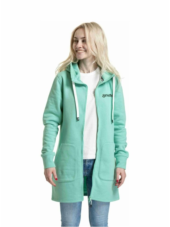 Meatfly Meatfly Damen-Sweatshirt Clair Jade Grün |