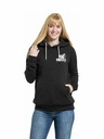 Meatfly Meatfly Damen-Sweatshirt Watani Schwarze Blumen
