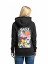 Meatfly Meatfly Damen-Sweatshirt Watani Schwarze Blumen