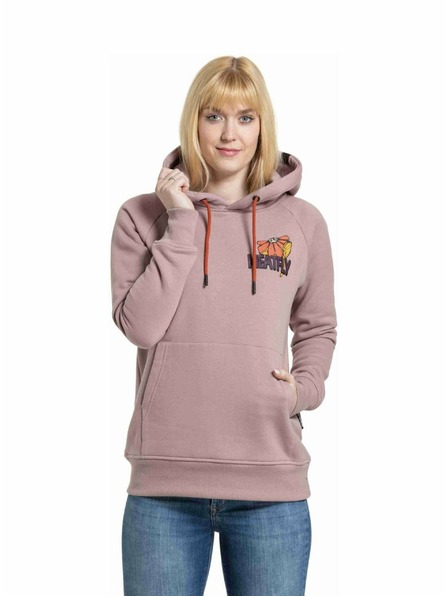 Meatfly Meatfly Damen-Sweatshirt Watani Maue Blumen