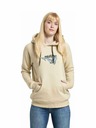 Meatfly Meatfly Damen-Sweatshirt Watani Beige Wal