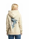 Meatfly Meatfly Damen-Sweatshirt Watani Beige Wal