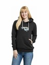 Meatfly Meatfly Damen-Sweatshirt Watani Schwarz Wal