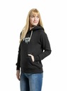 Meatfly Meatfly Damen-Sweatshirt Watani Schwarz Wal