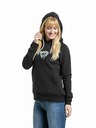 Meatfly Meatfly Damen-Sweatshirt Watani Schwarz Wal