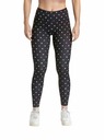 Meatfly Meatfly Damen-Leggings Arabel Schwarz / Farbige Punkte