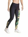 Meatfly Meatfly Damen-Leggings Arabel Gelbe Blumen |