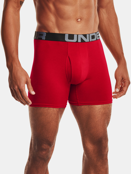 Under Armour Herren Boxershorts Under Armour Charged Cotton 6in (3er-Pack)
