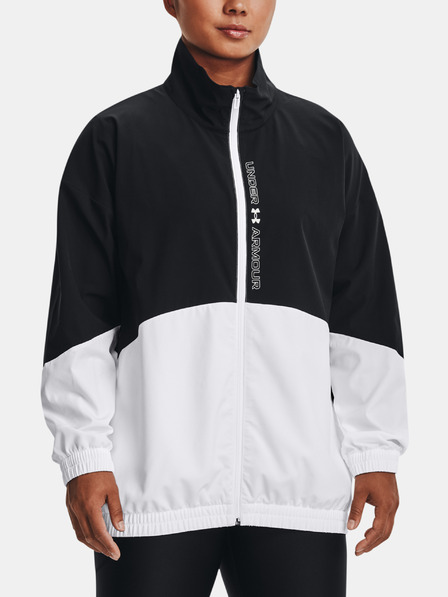 Under Armour Damen-Oversized-Jacke Under Armour Woven FZ Oversized Storm Jacket