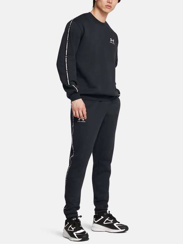 Under Armour Herren Under Armour UA Icon Fleece Crew Taping Sweatshirt
