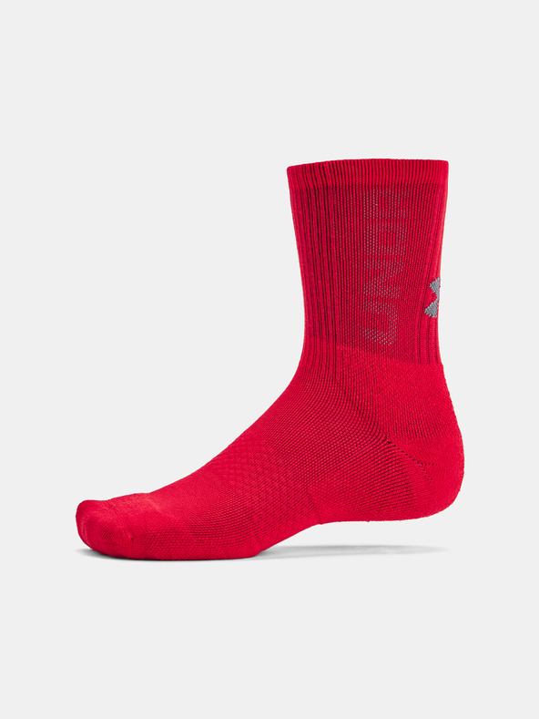 Under Armour Unisex-Socken Under Armour UA 3-Maker Mid-Crew (3 Paar)